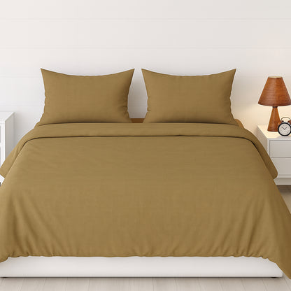 Sand Dune Heritage Luxe Pure Cotton Solid Bedsheet