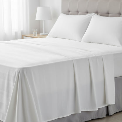 Ivory Cloud Bamboo Bliss Pure Bamboo Solid Bedsheet